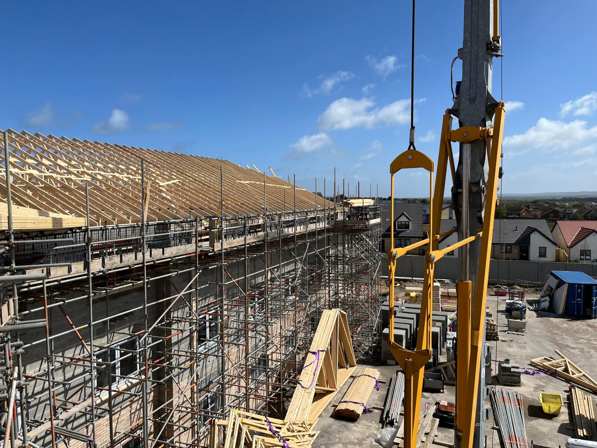 Construction of Cayton View continues apace Cayton View Care Home